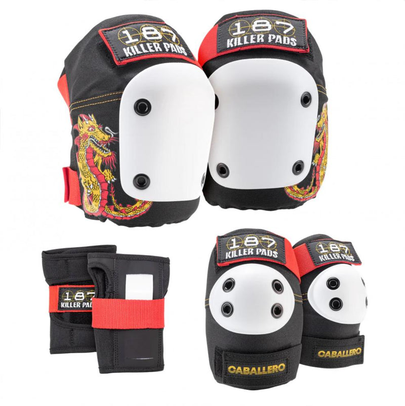 Load image into Gallery viewer, Protektoren Set  "Dragon" - 187 Killer Pads
