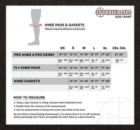 PRO Knie Protektoren "Keegan Palmer" - 187 Killer Pads