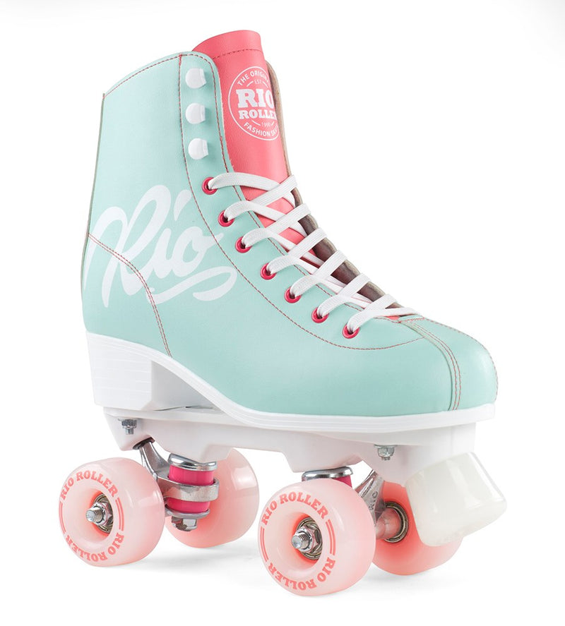 Load image into Gallery viewer, Rio 270 / Rio 275 Script Quad Skate - Grünblau
