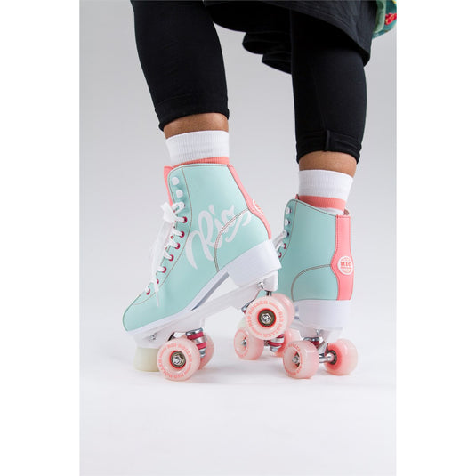 Rio 270 / Rio 275 Script Quad Skate - Grünblau