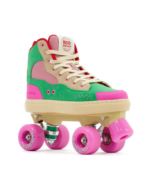 Rio Roller Mayhem II Quad Skates - Red