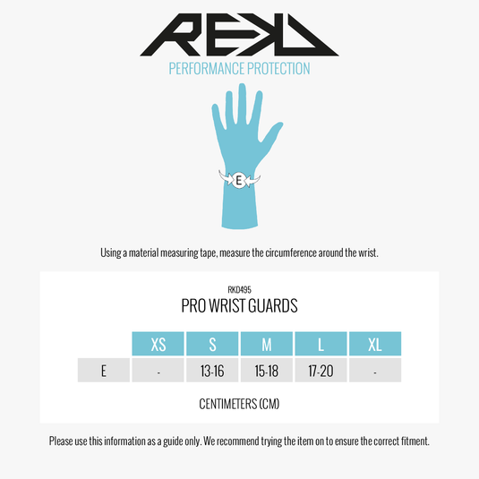 REKD PRO Wrist Guards / Handgelenkschützer