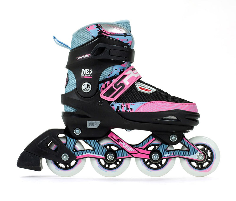 Laden Sie das Bild in Galerie -Viewer, Pixel Adjustable Inline Skates pink
